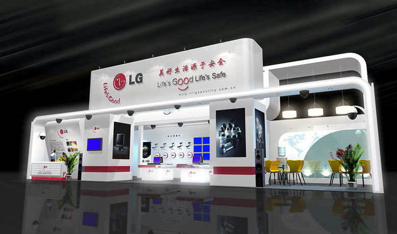 LG电子展台设计（2）